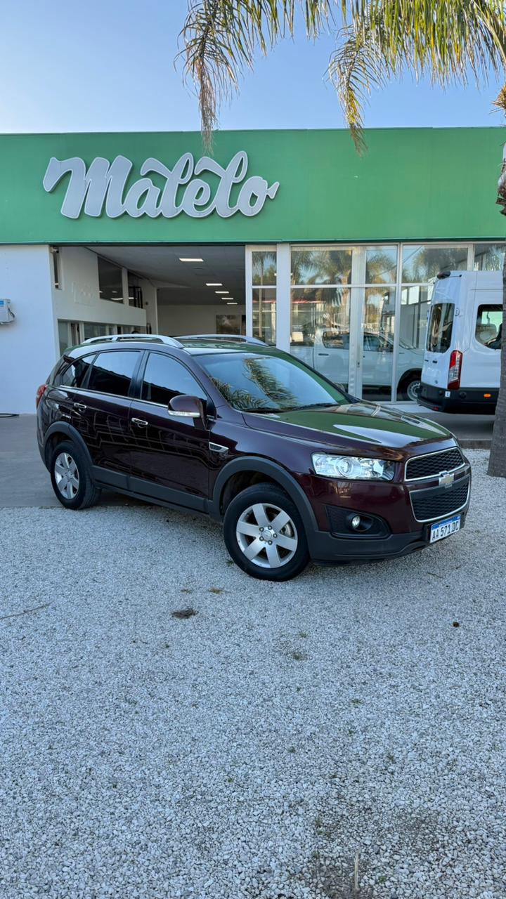 CHEVROLET - CAPTIVA LT  - MANUAL  7 ASIENTOS - 2016
